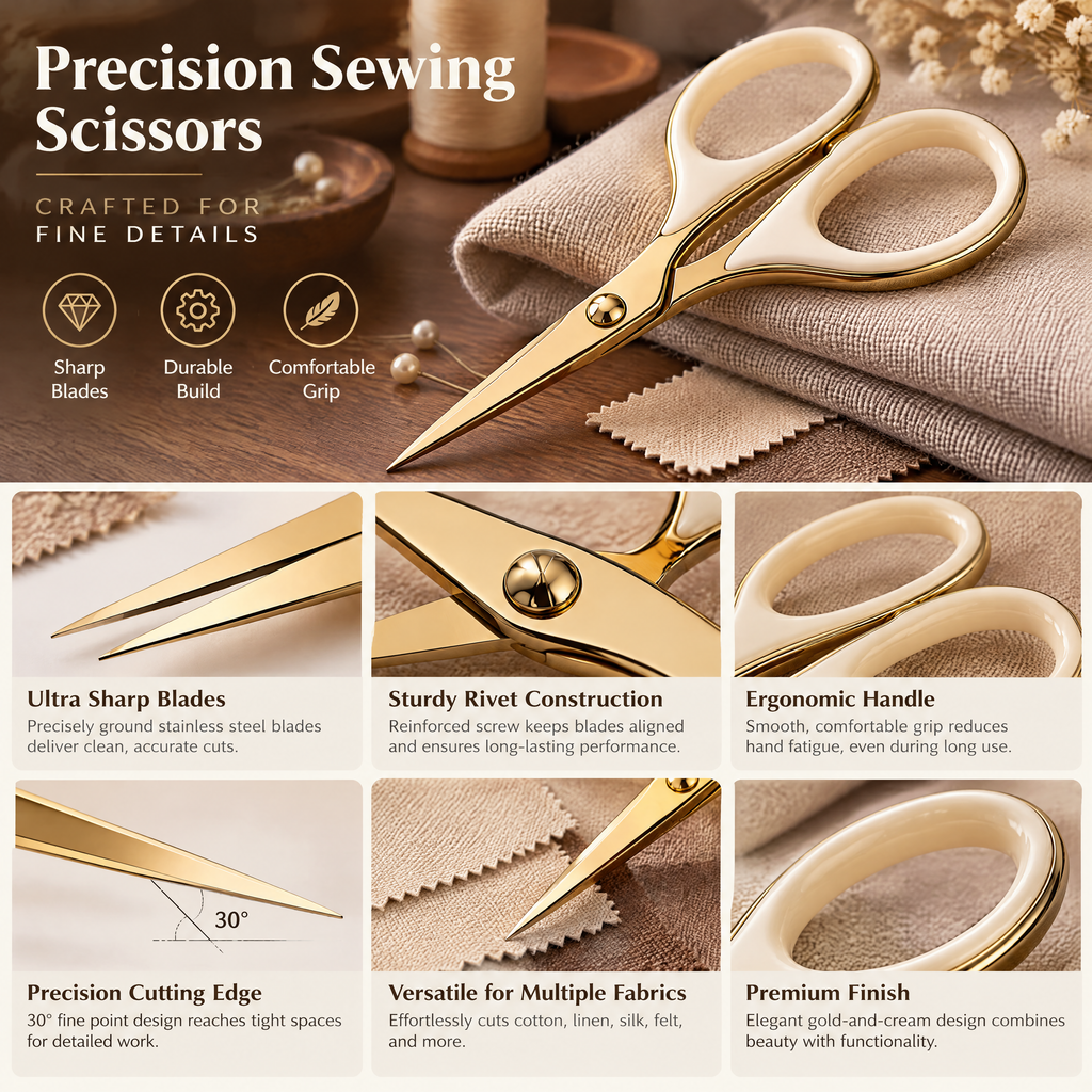 Precision Sewing Scissors - product details