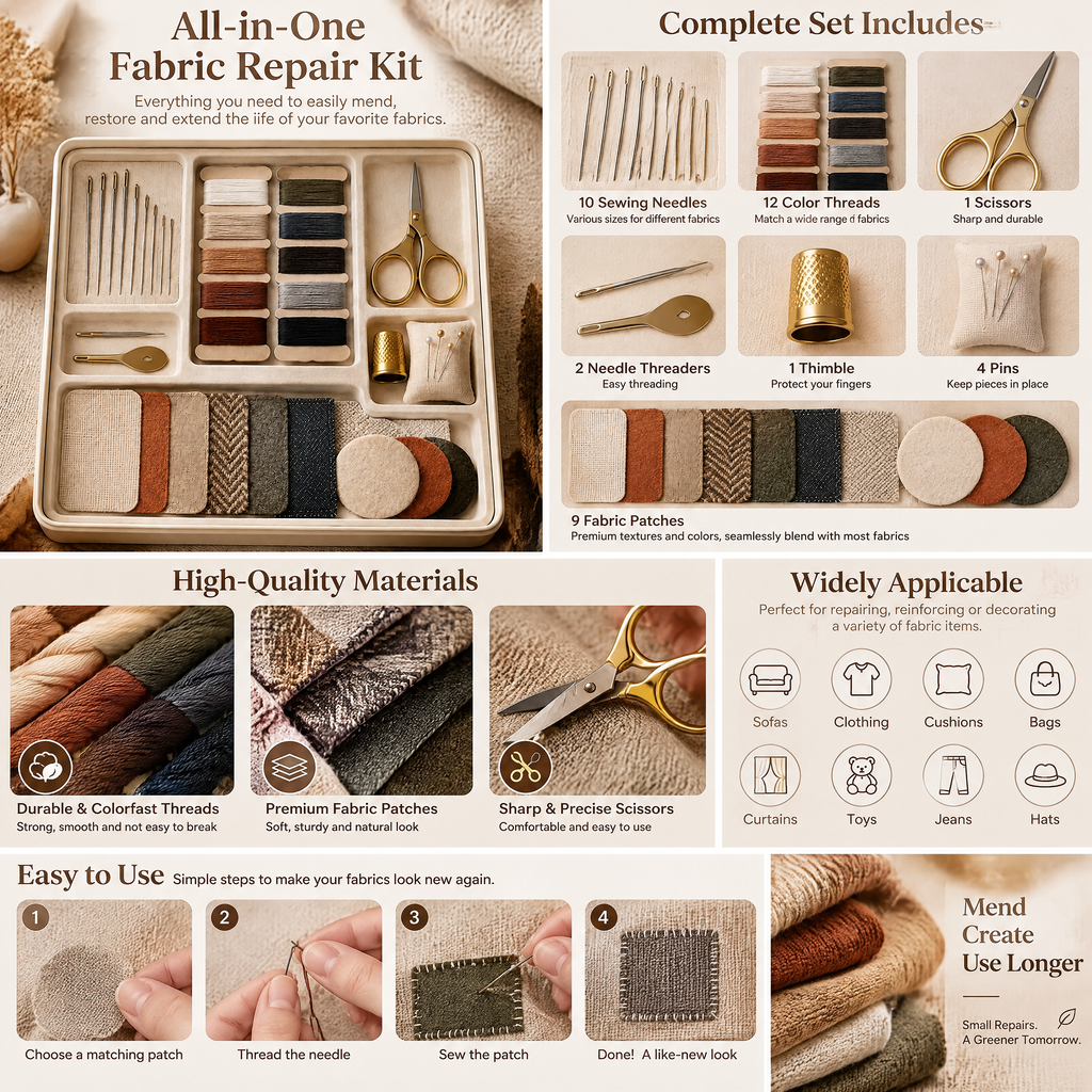 Fabric Repair Kit - product details