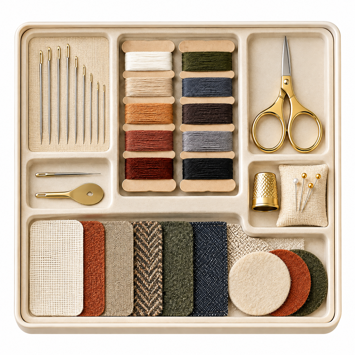 Fabric Repair Kit - white background