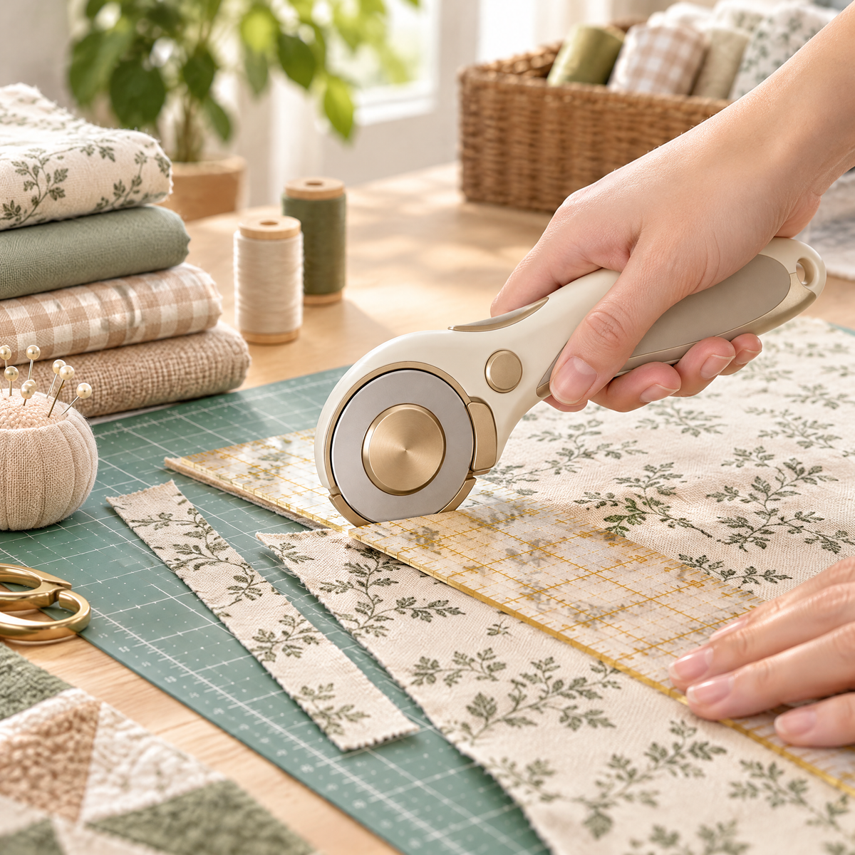 Fabric Rotary Cutter - lifestyle scene