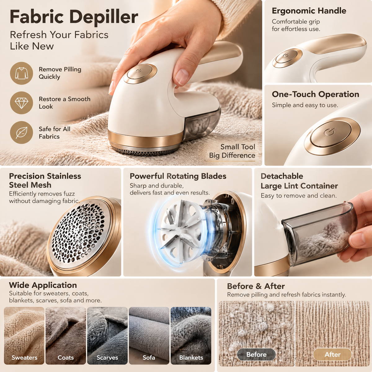 Fabric Depiller - product details