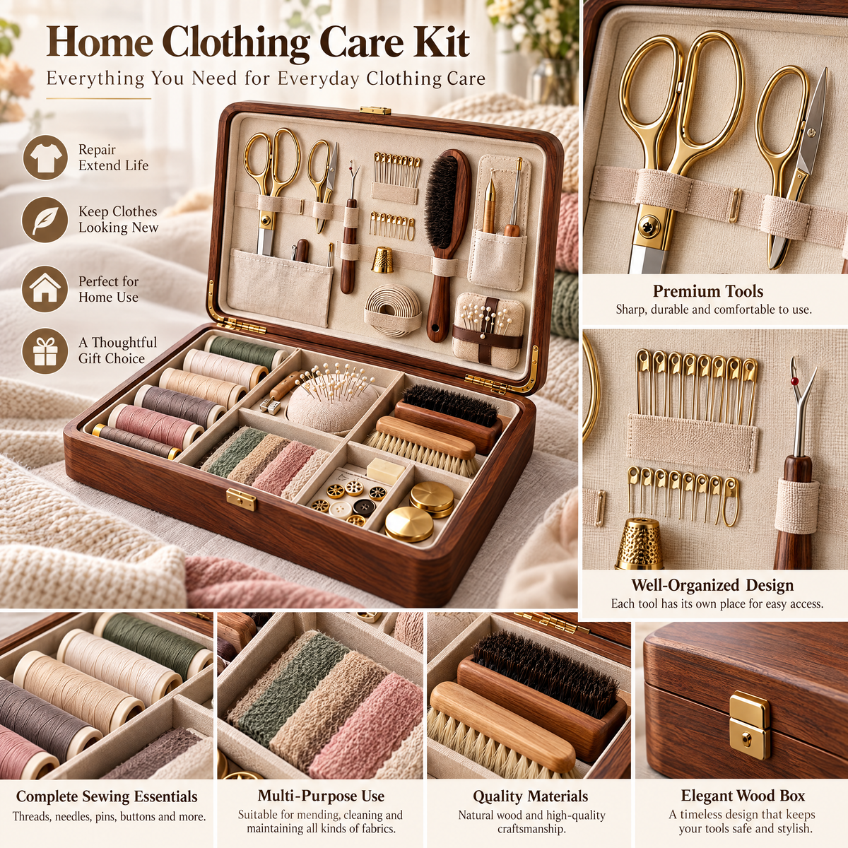 Home Clothing Care Kit - product details